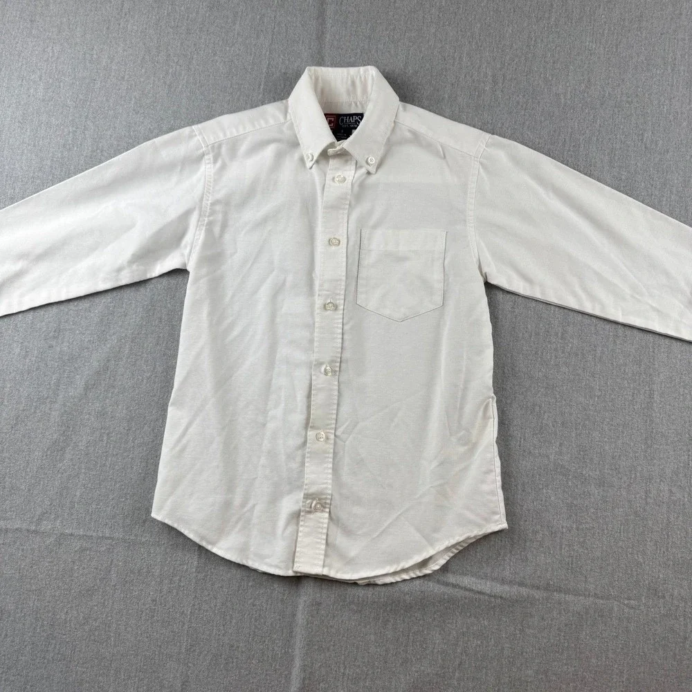 Chaps white button